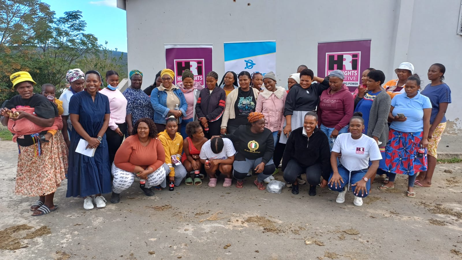 Women at an HRI community gathering in KwaZulu-Natal